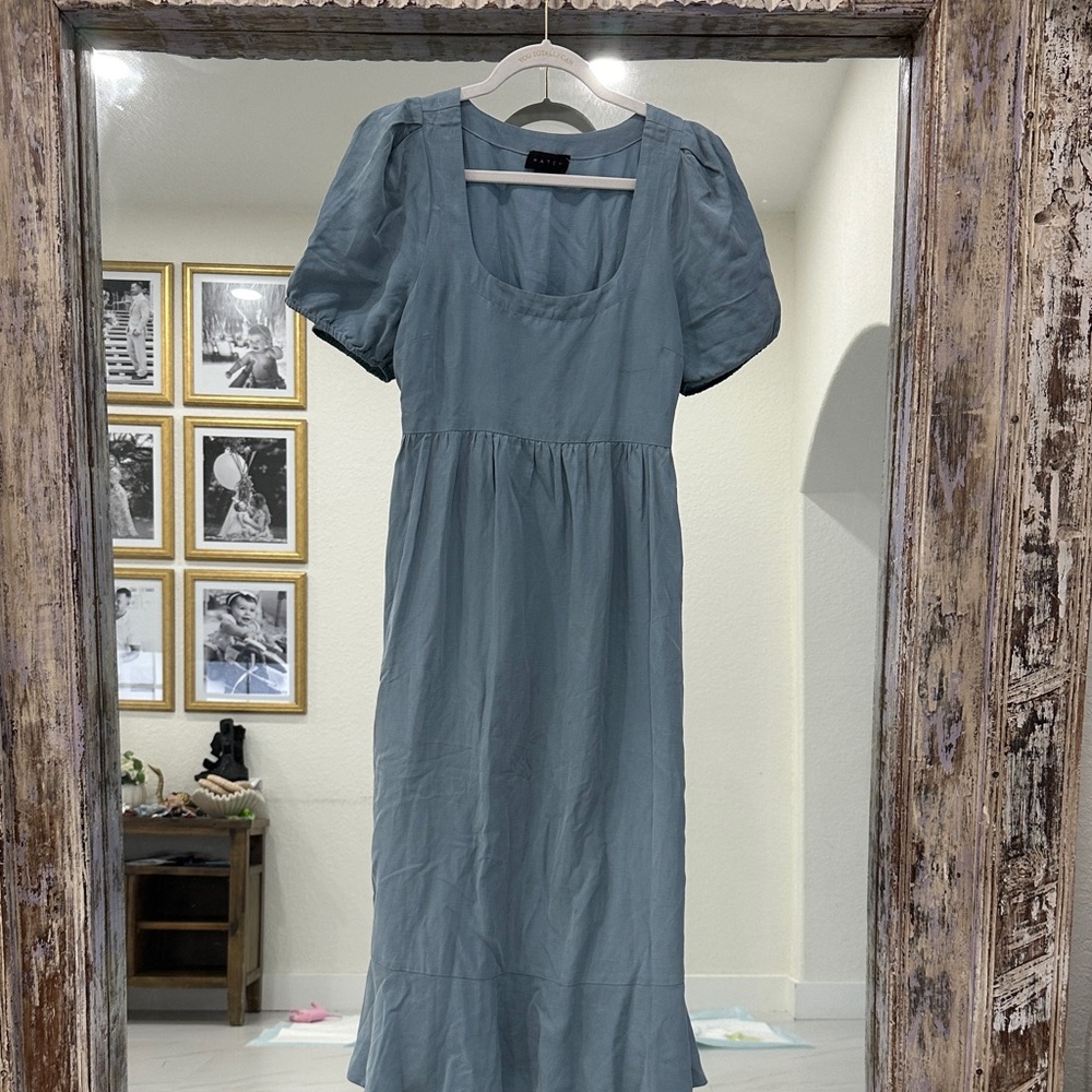 Hatch Blue Midi Dress
